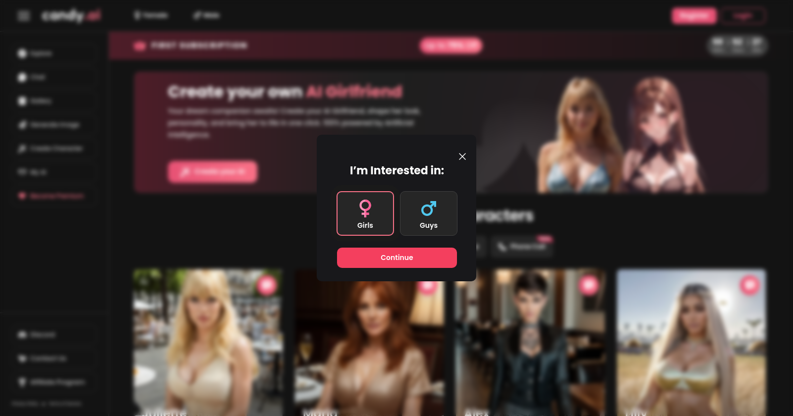 Candy AI undress AI app with integrated image, video, and chat workflow