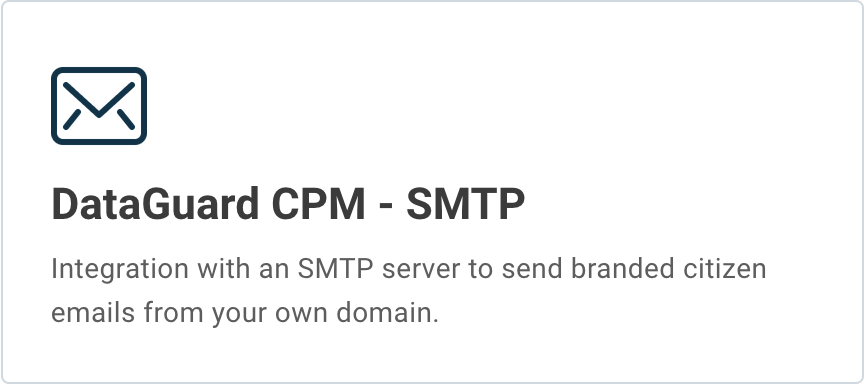 SMTP integration