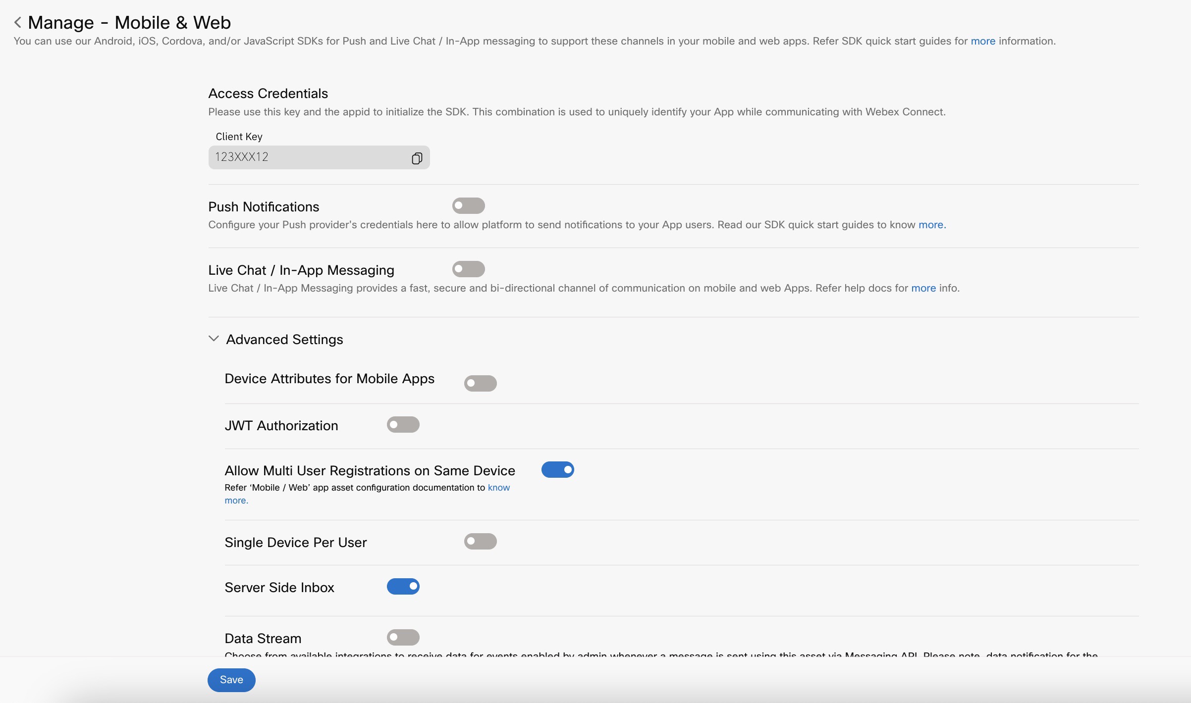 Enabling Multi User Registrations on Same Device