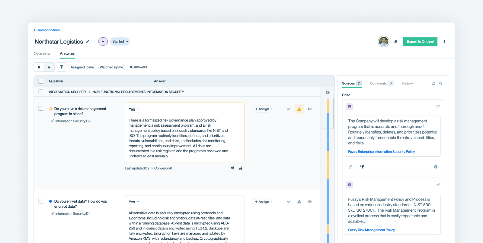 Tweak mode showing inline editing.