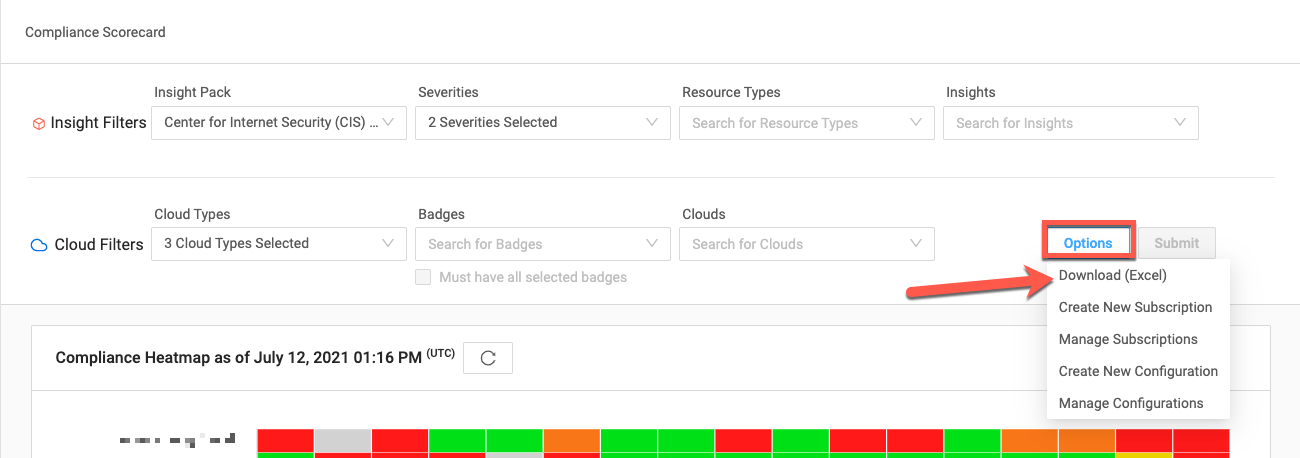 compliance-scorecard-heatmap-download.png Compliance Scorecard Heatmap Export Options