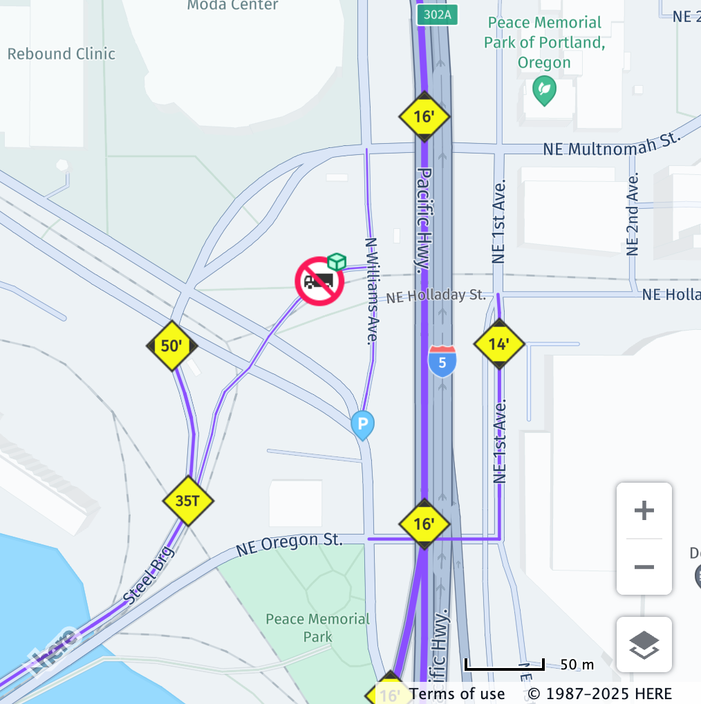 Before applying the vehicle profile