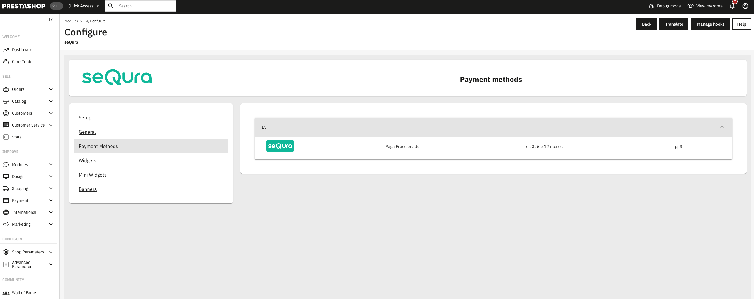 Payment Methods