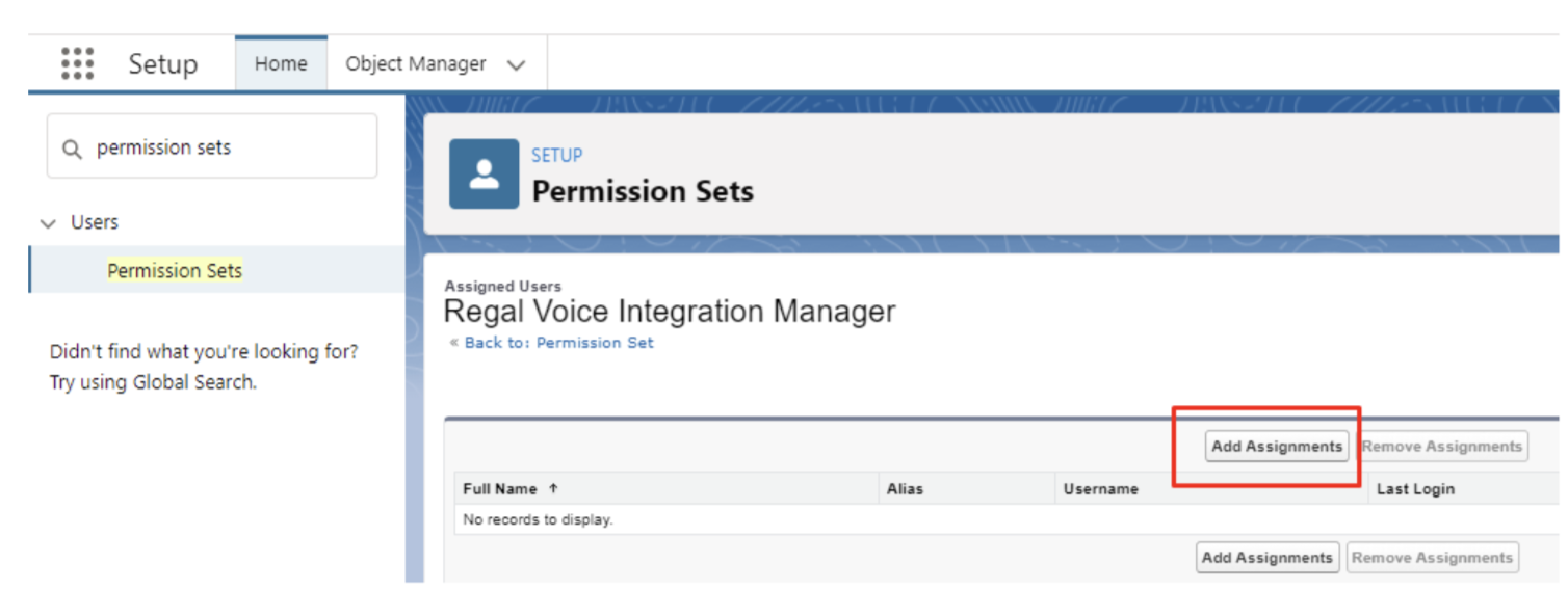 Assign Permissions
