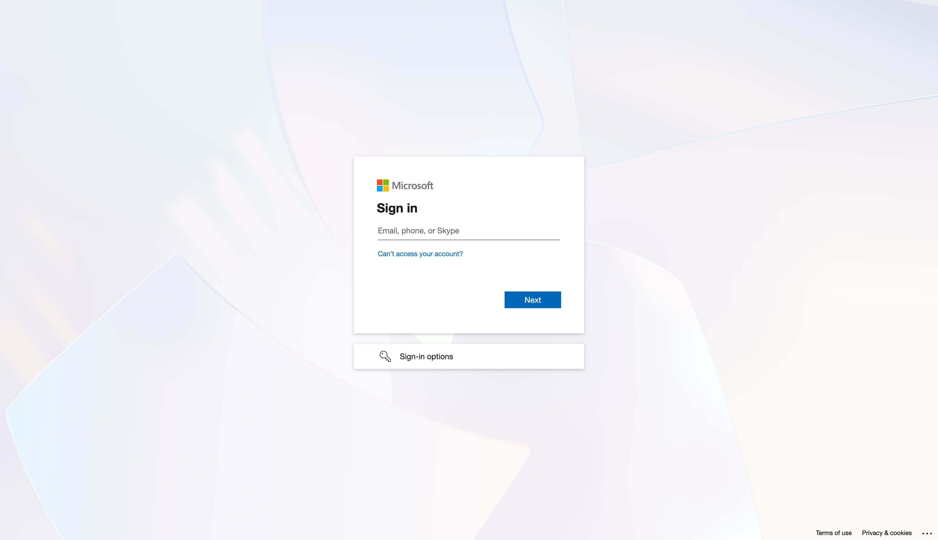 Revenue Recovery Login Options