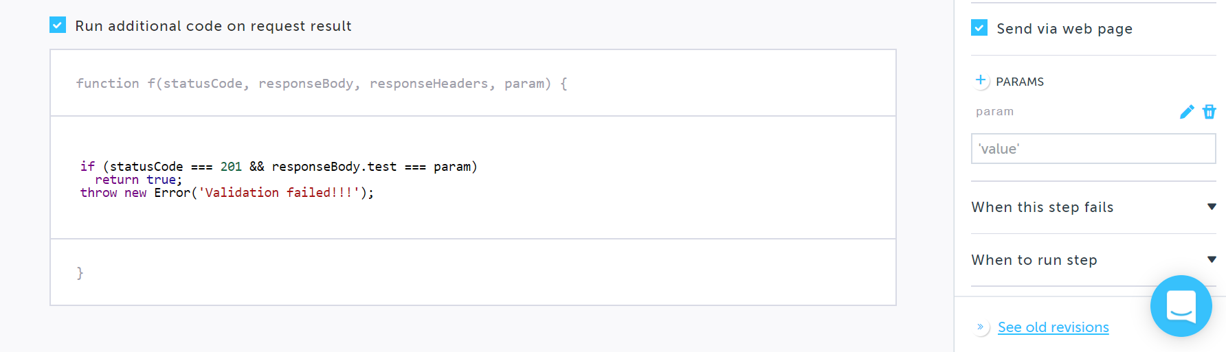 Using parameters in the HTTP response .png