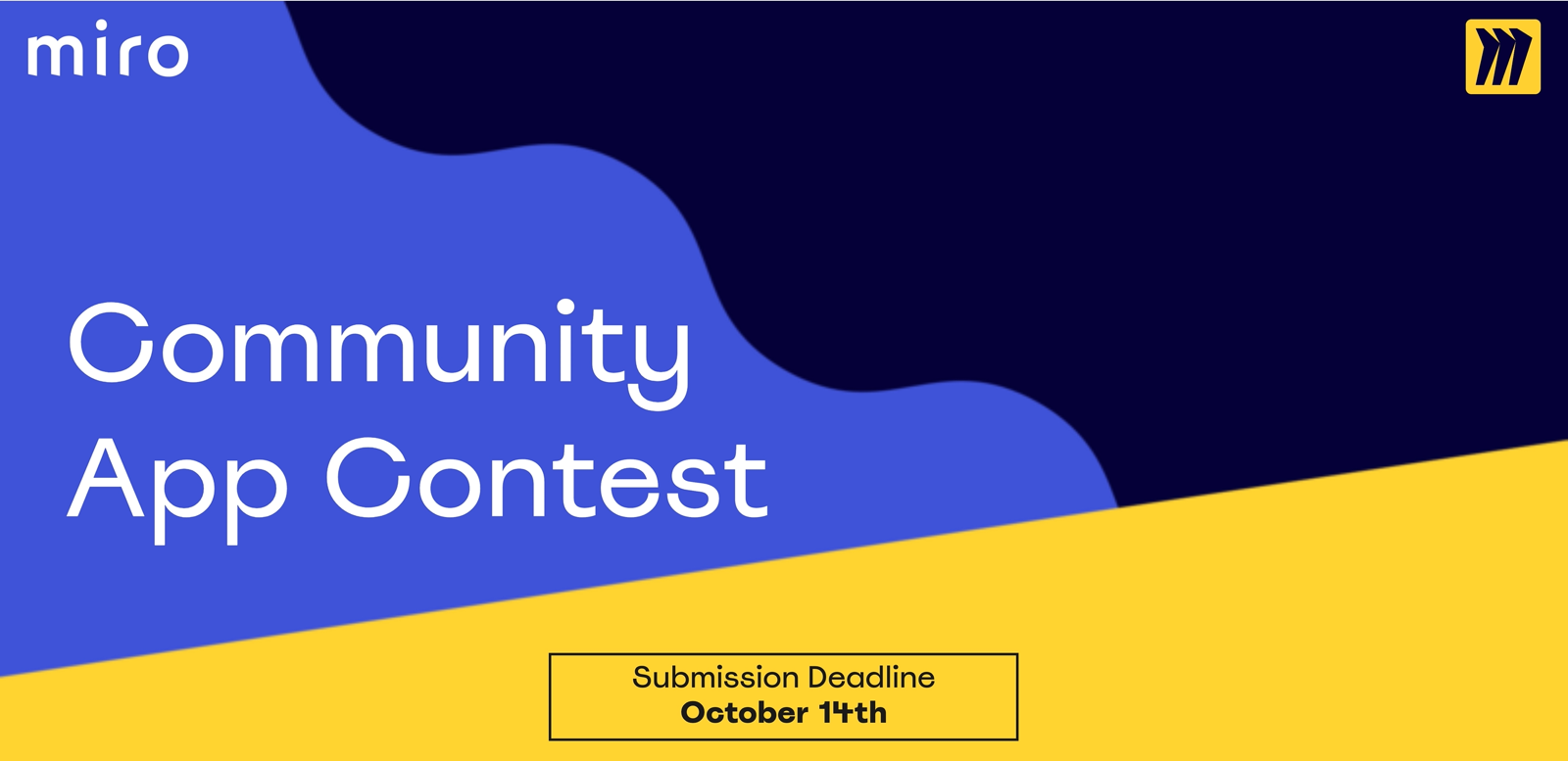 Join the Miro Community App Contest! To learn more about it, go to our Discord server. Sumbission deadline: October 14th 2022