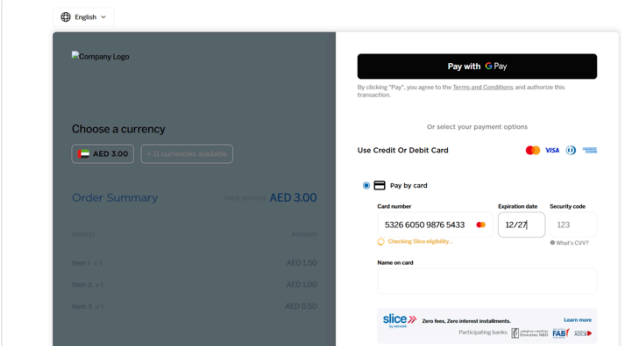 Slice by Network eligibility check