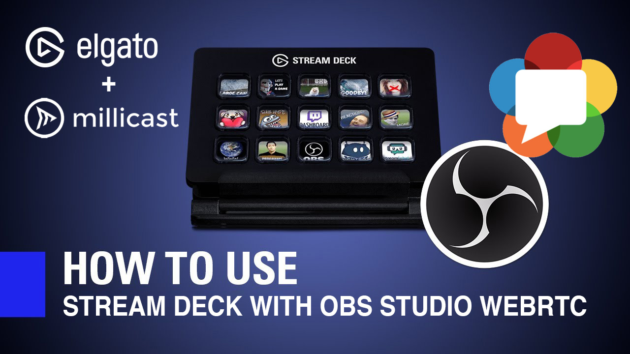 Using stream. Studio Control Stream Deck.