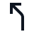 SLIGHT_LEFT_TURN icon