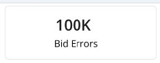 **Bid Errors**