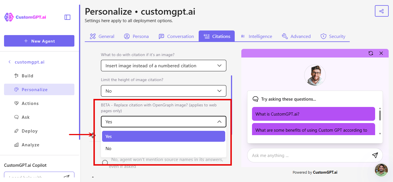 Step 5 - Enable OpenGraph
