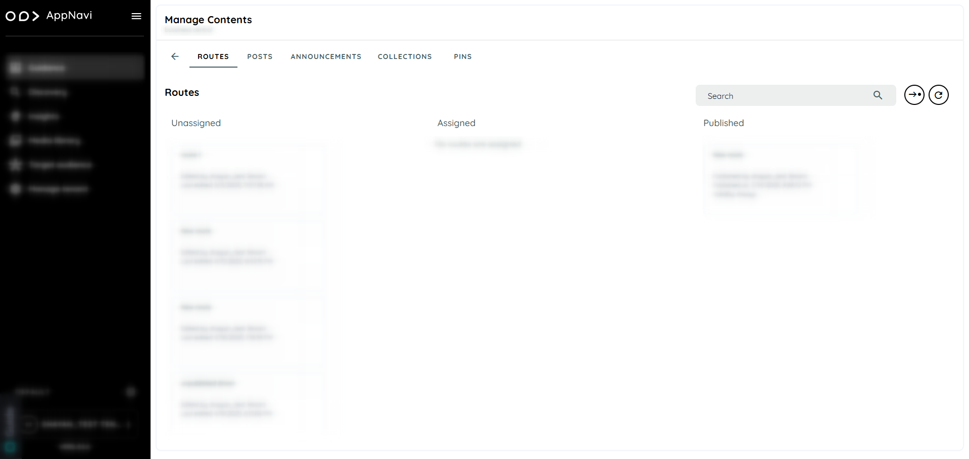 Manage Content