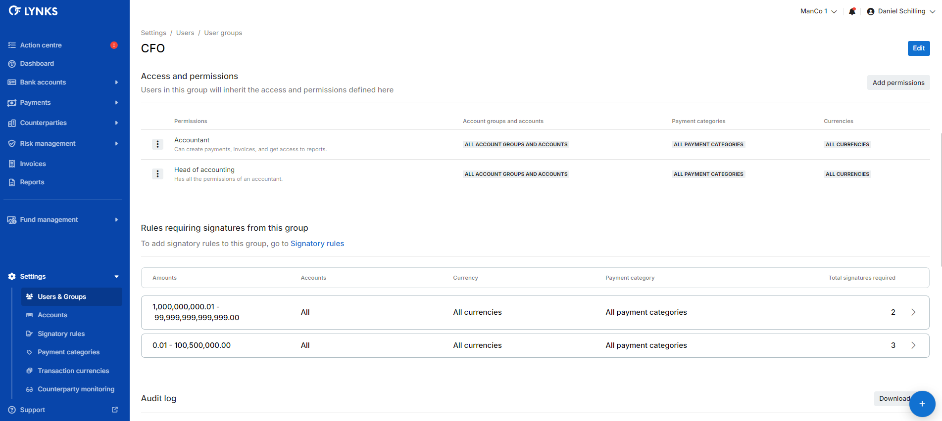 User groups - details2