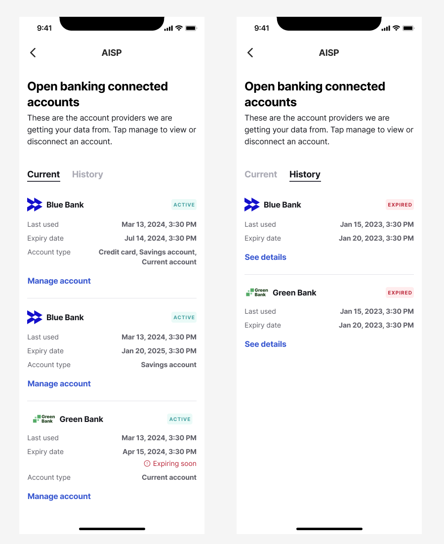 Consent Management Dashboard