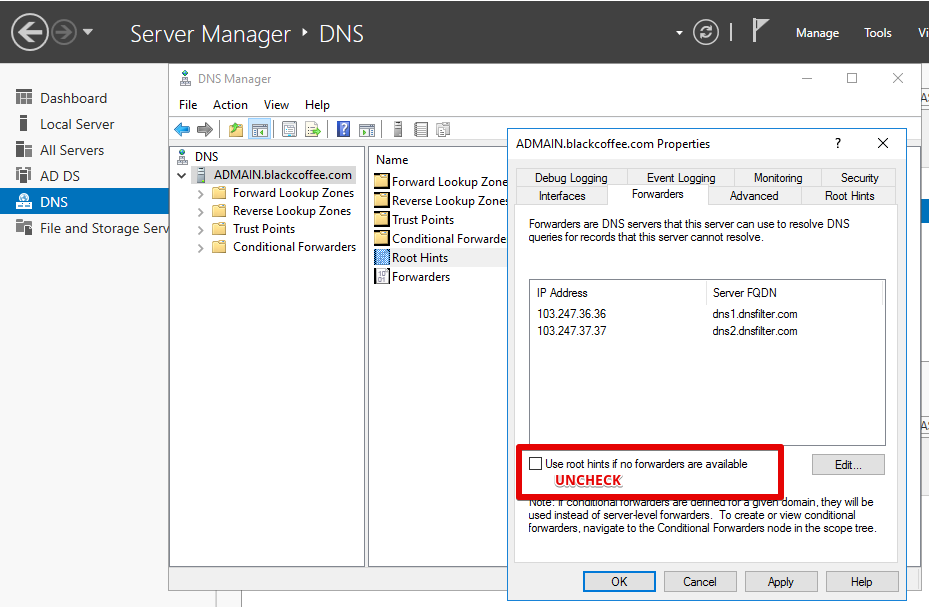 Windows Server Root Router Windows Server Root Hints _ Updating Root Hints – PMVG