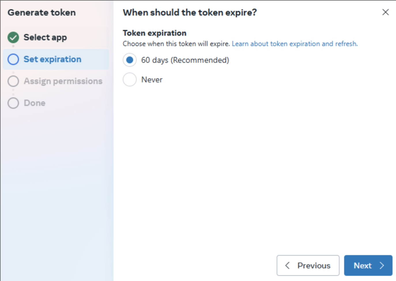 Token Expiry
