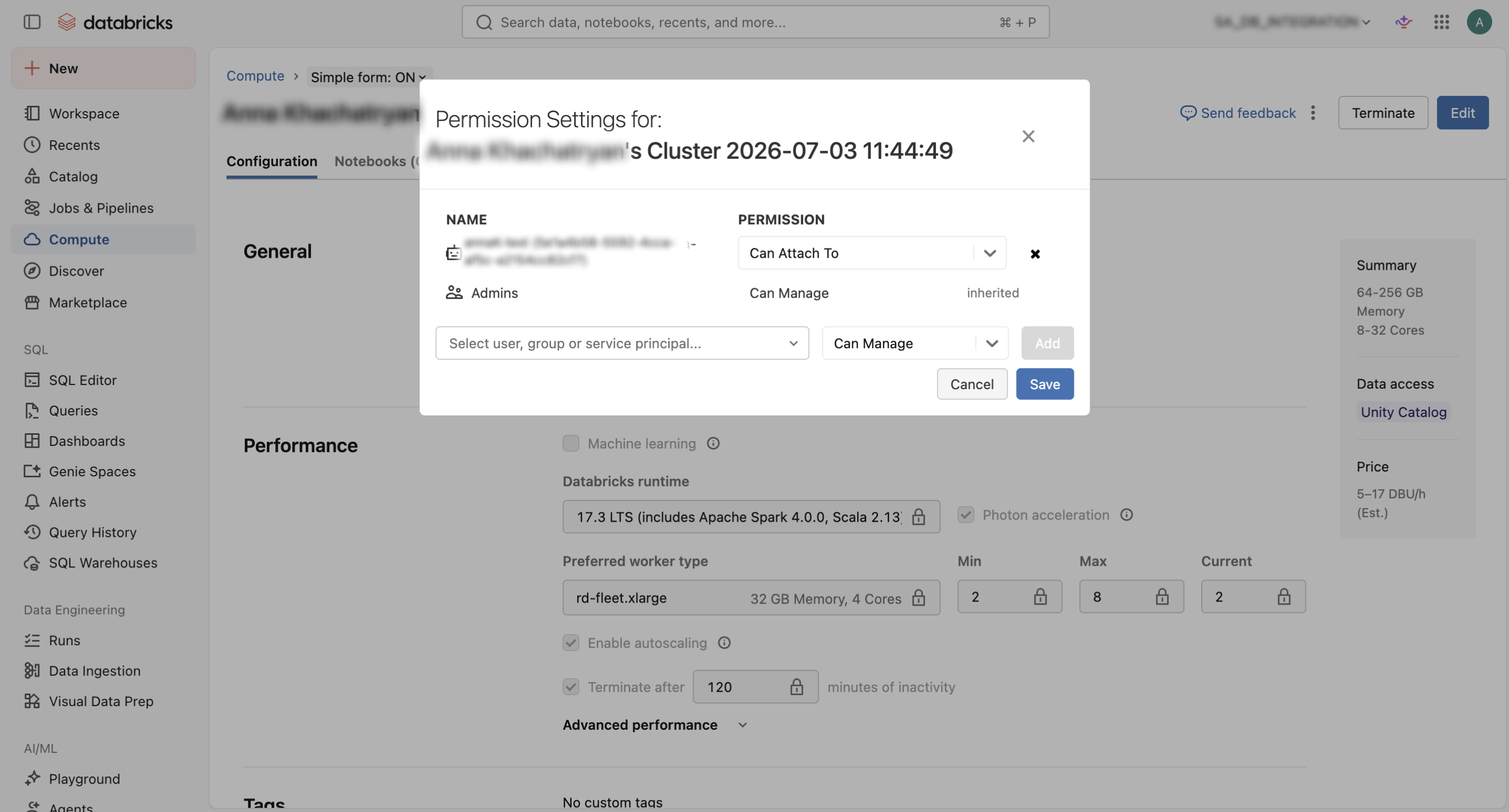 SP Access Cluster