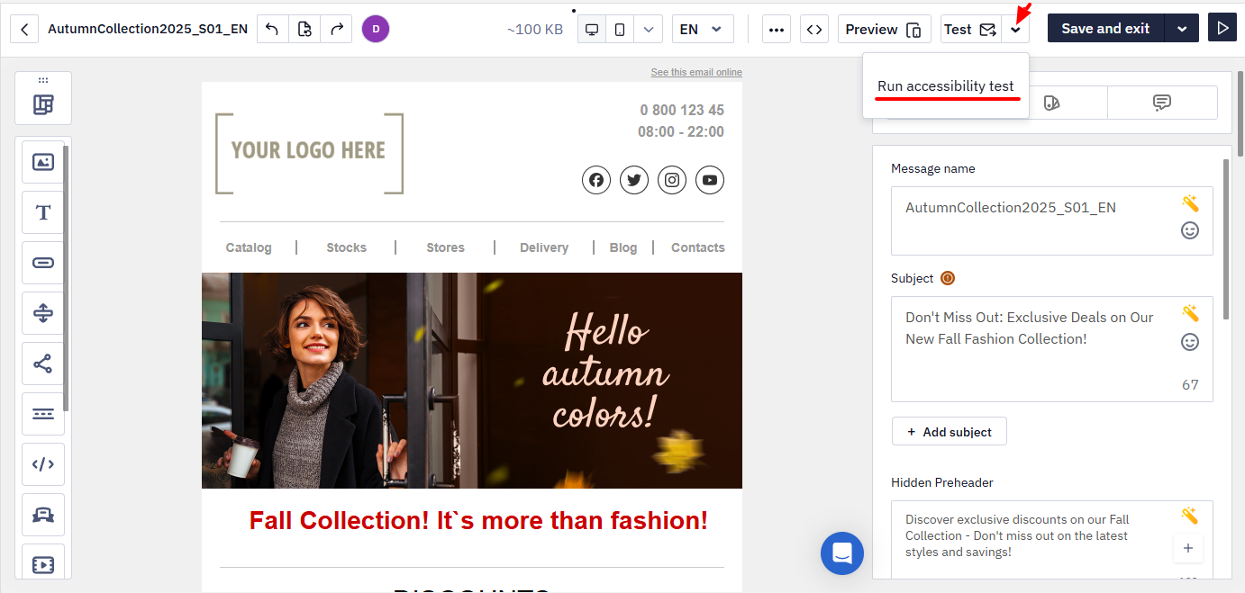 Accessibility checker