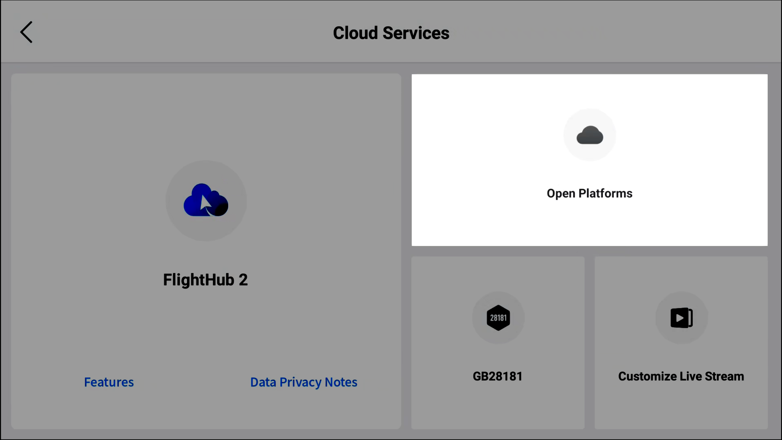 Application  Drone-based video streaming with UgCS ENTERPRISE