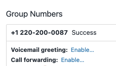 Enabling your Voicemail Greeting