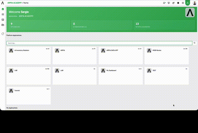 Created App