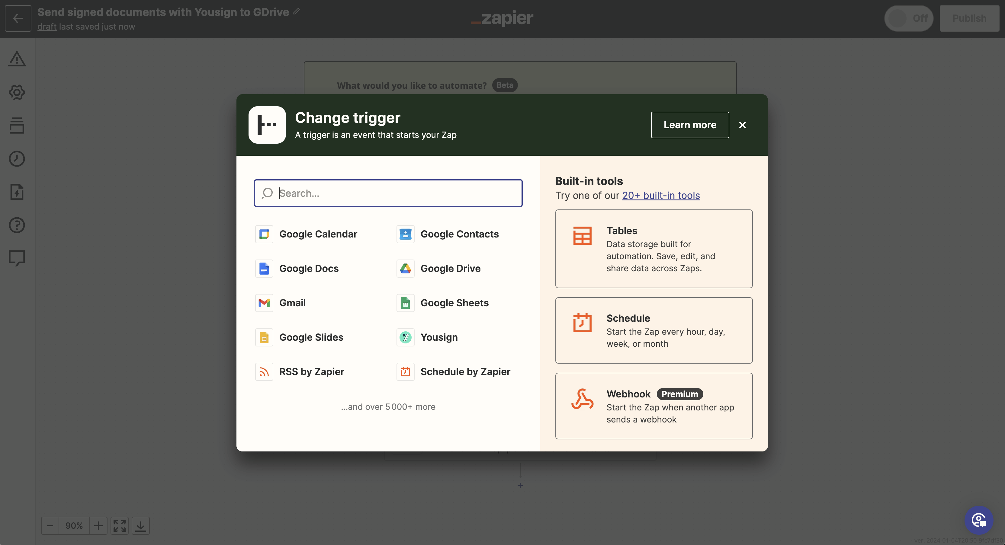Connect Yousign And Zapier Connect Yousign And Zapier