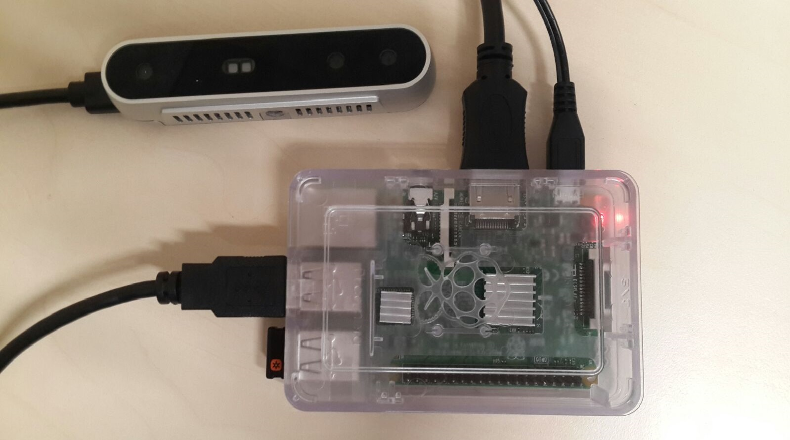 raspberry pi 4 realsense