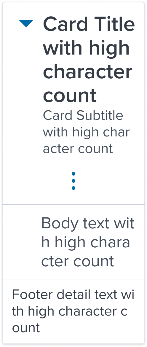 accordion expanded resize and reflow card example