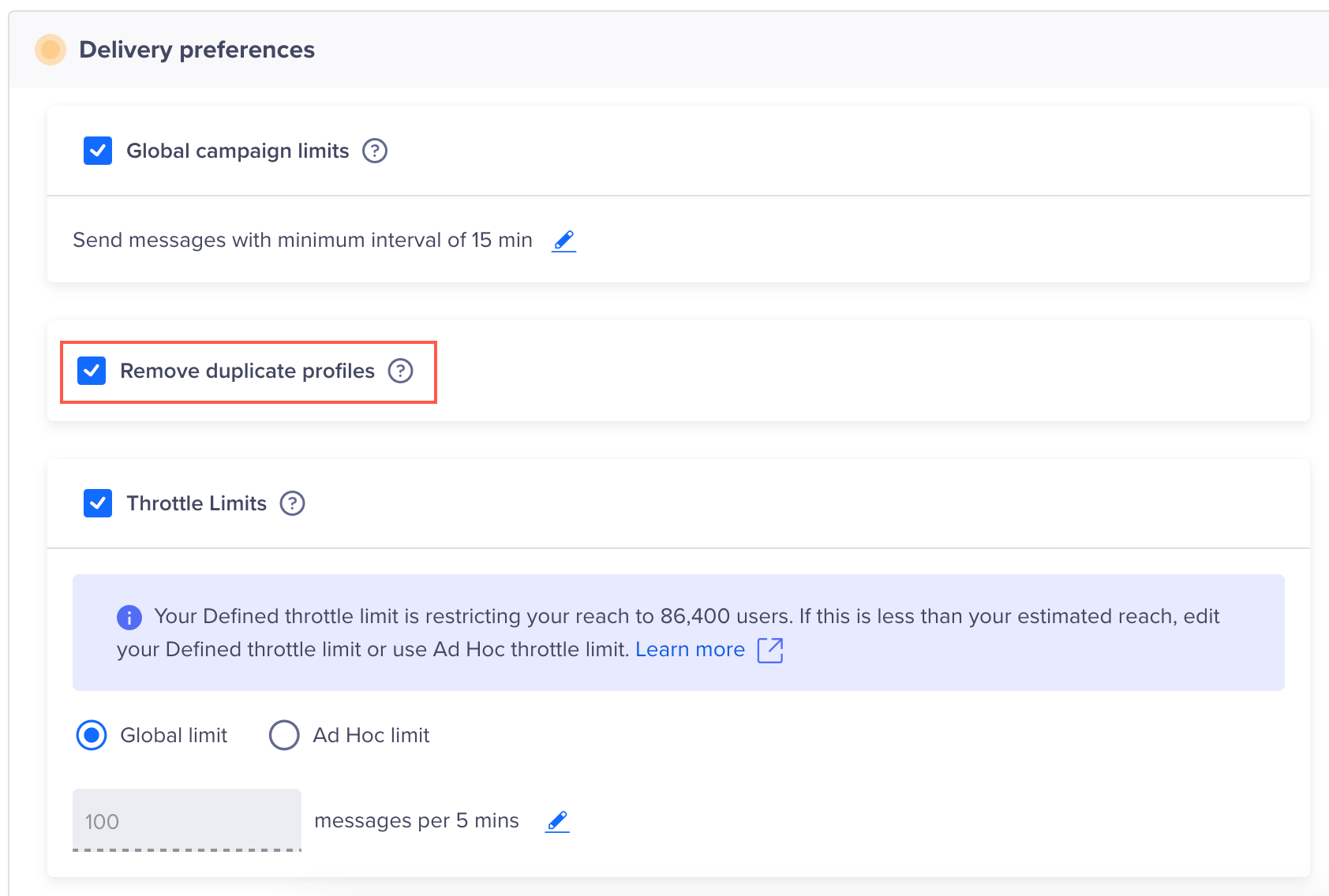 Remove Duplicate Profiles