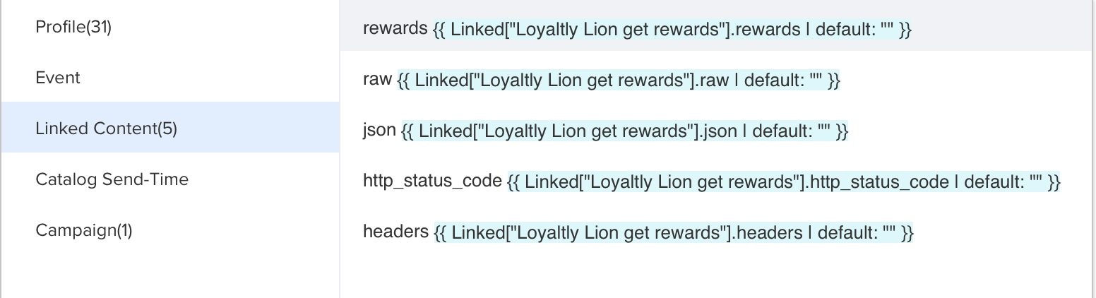 Create Personalized Message Using Linked Content