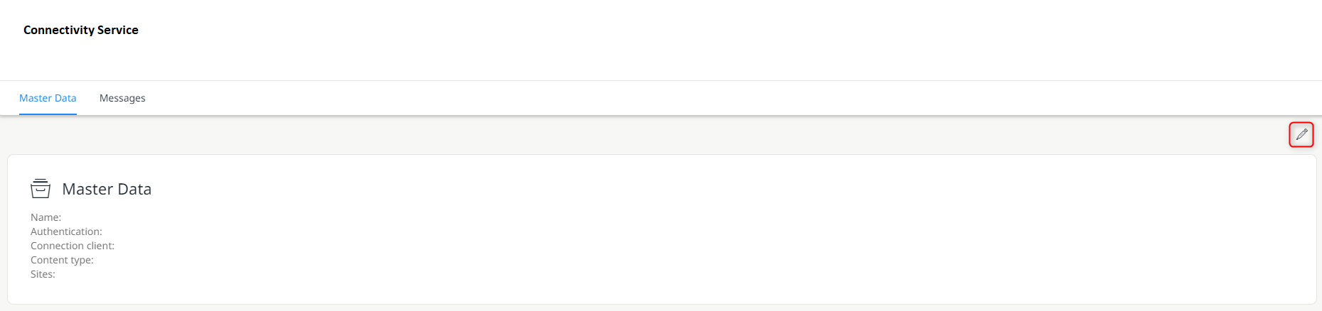 Modify existing data