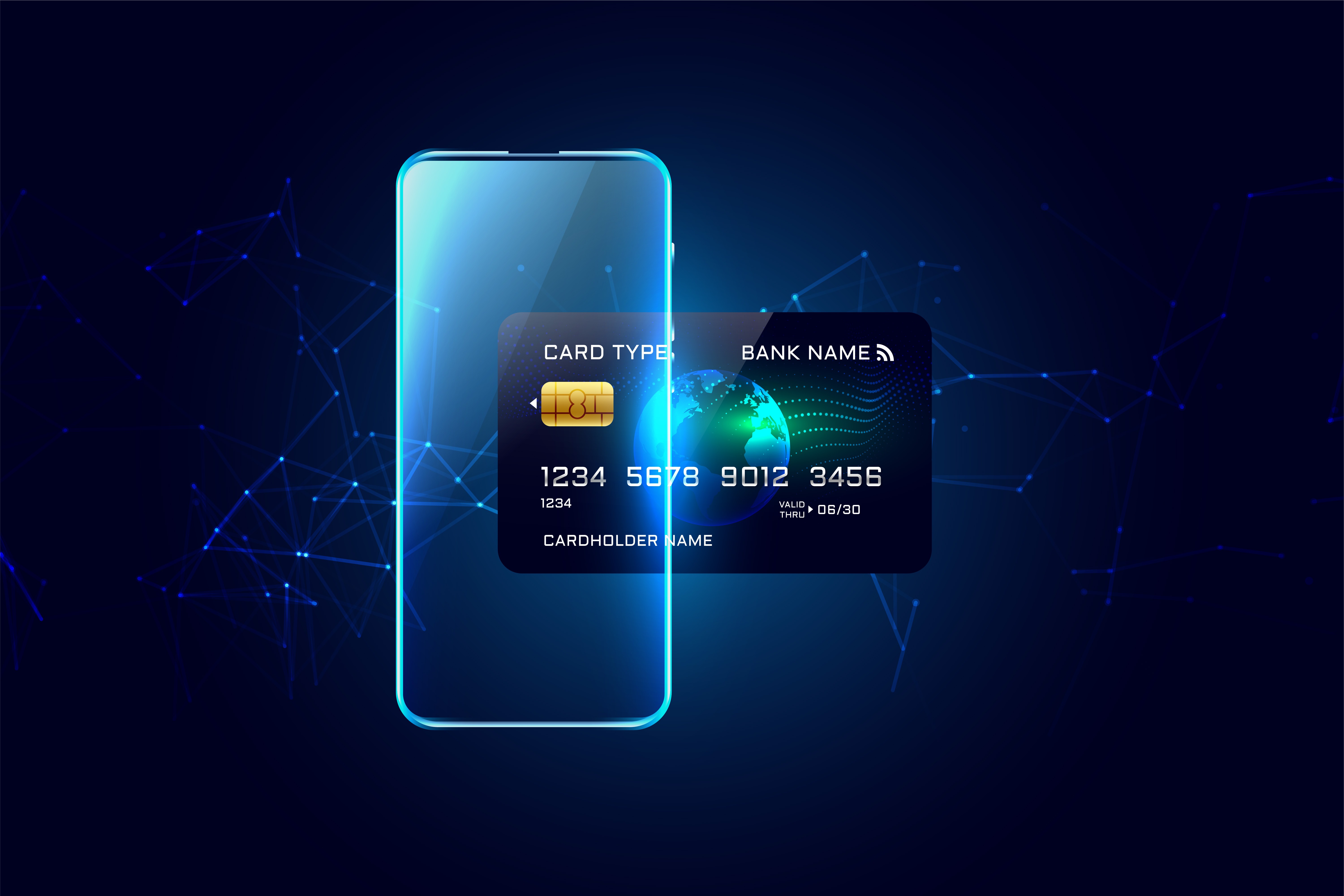 Card Issuance and Processing Illustration