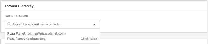 For existing parent accounts, we display the current number of children for the parent. This count does not include the new customer until customer is created.