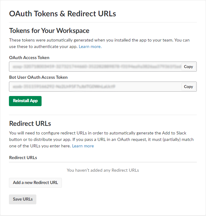 Figure 1.5: OAuth Access Token