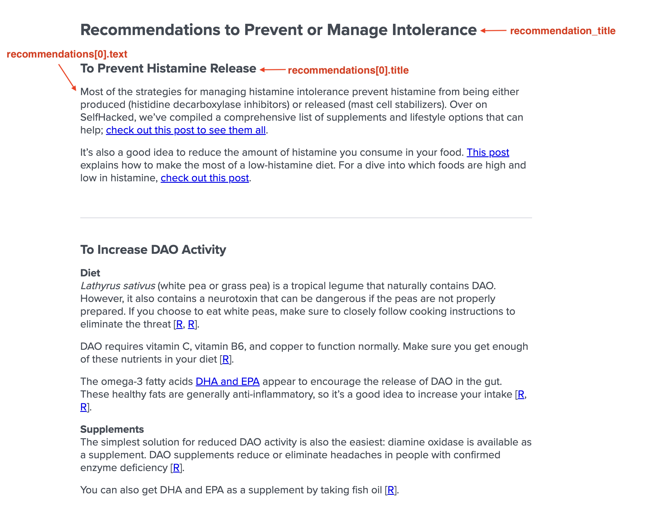 Article Recommendations