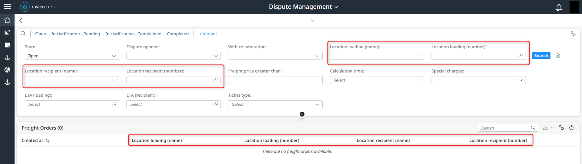 New content about the locations