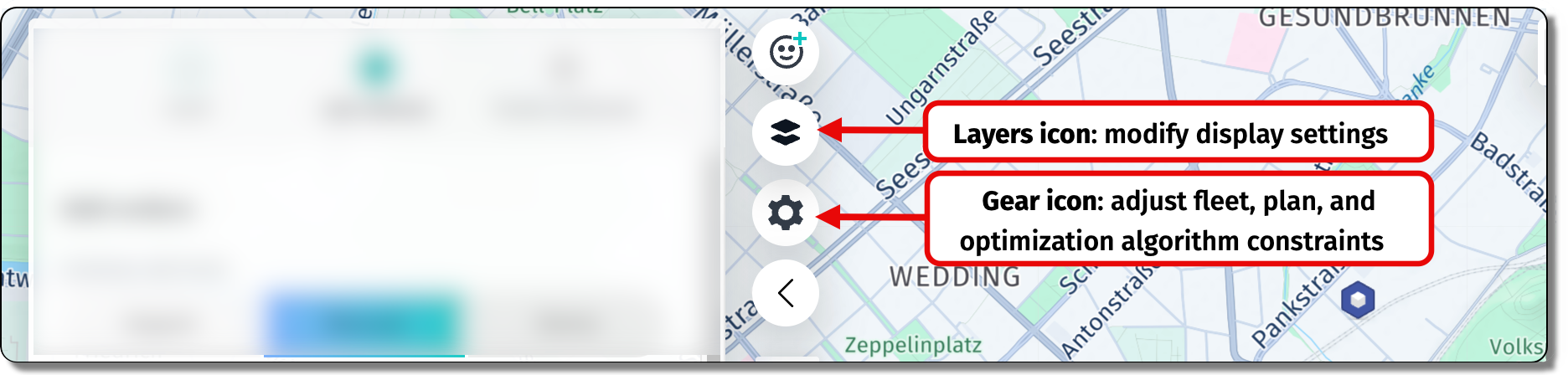 Advanced tour settings