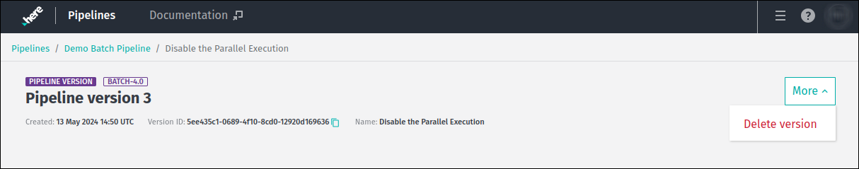 Delete pipeline version via More menu manage-pipelines-delete-2.png