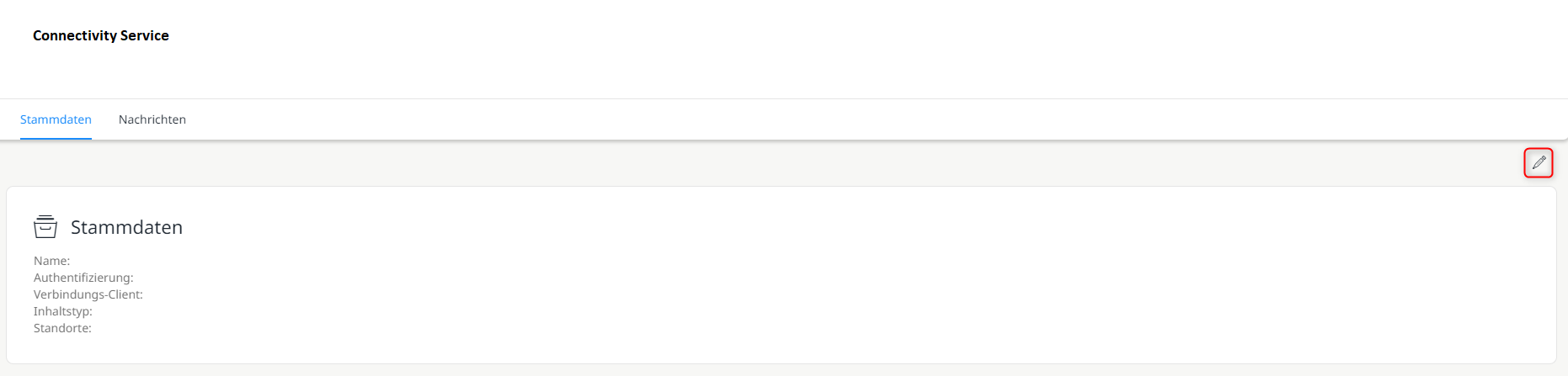 Einen vorhandenen Datensatz ändern