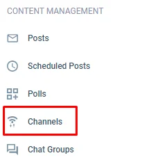 channels