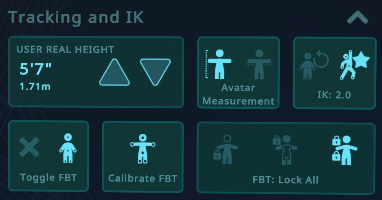The new IK 2.0 setting screen. You can see the additional toggles that are explained in full below.