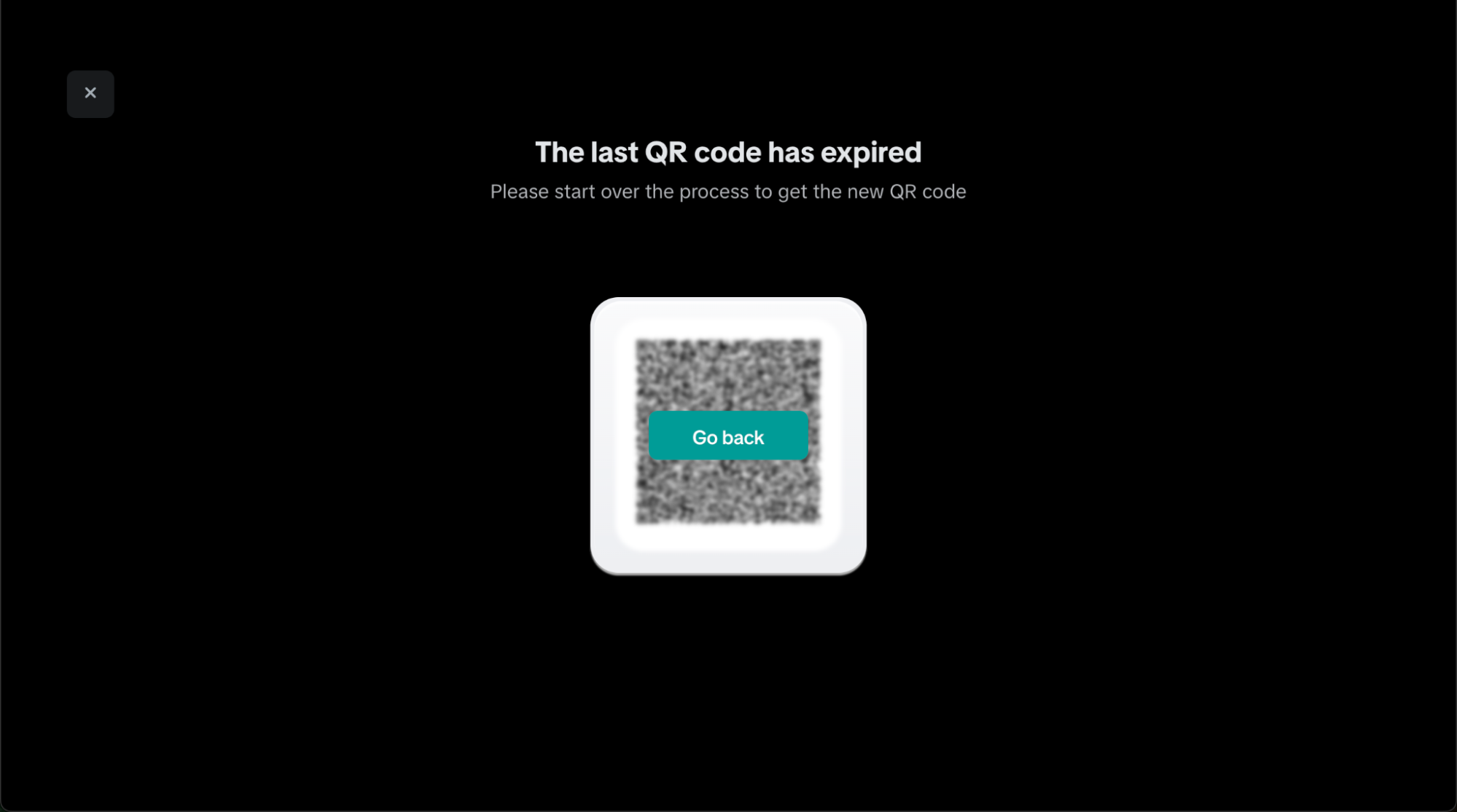 QR Expired