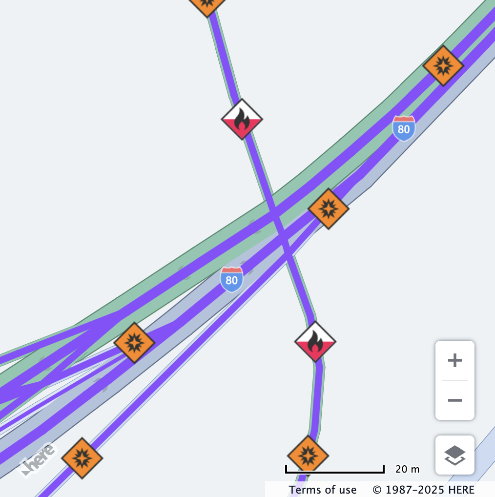 After applying the vehicle profile