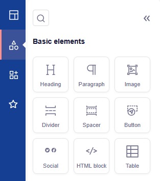 Create your Web Message using Basic Elements 