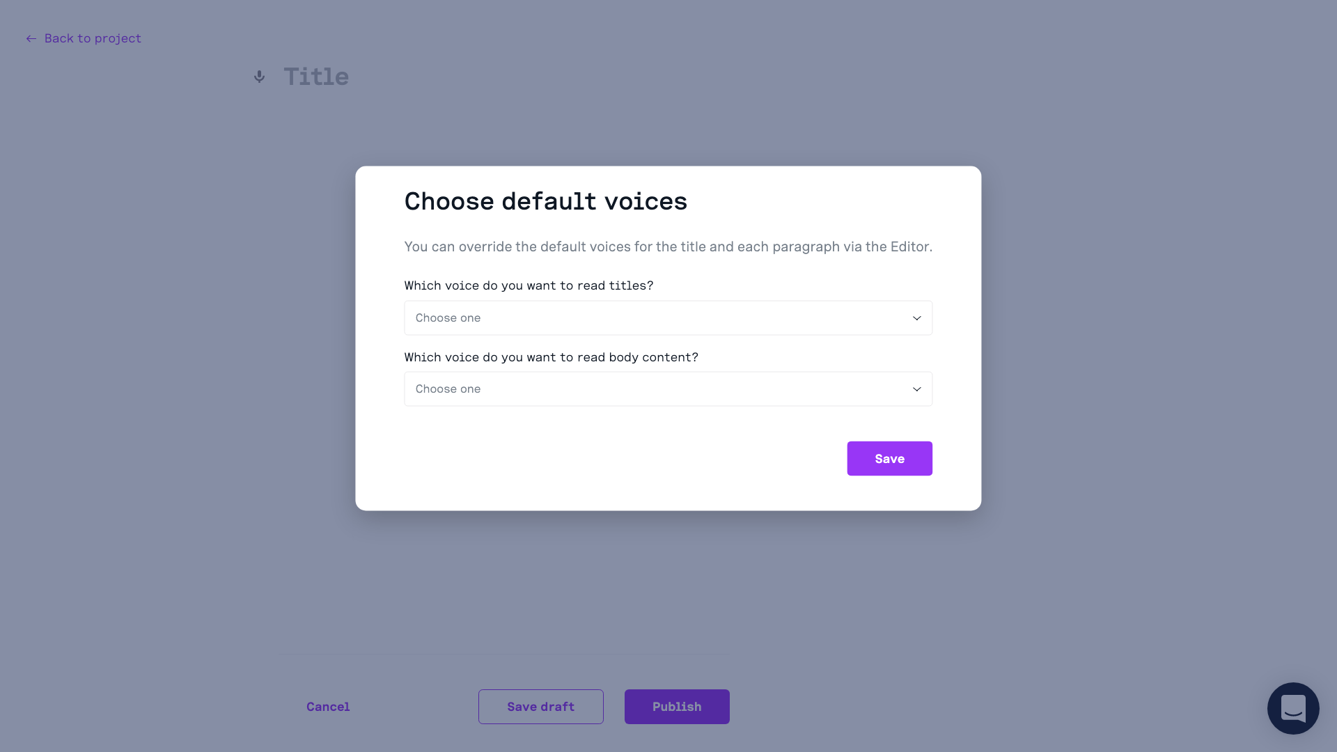 Choose default voices in Text-to-Speech Editor - BeyondWords.png