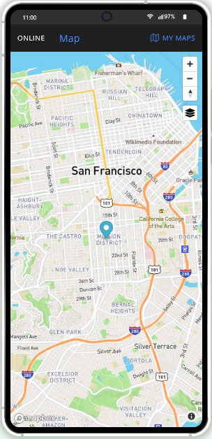 Offline Map App Template