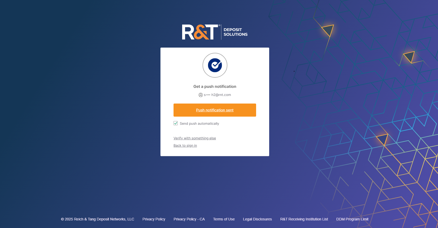 Okta Verify - Get a Push Notification