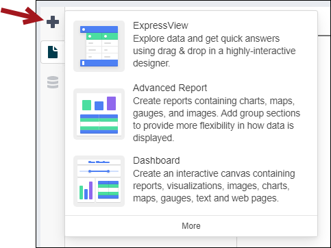 Adding a new ExpressView report