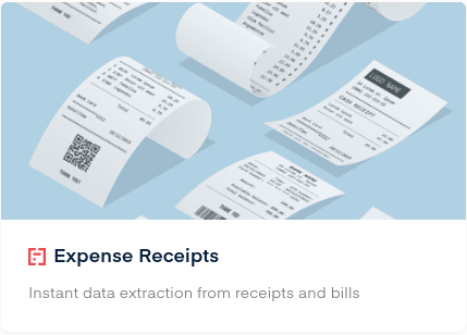 Mindee Expense receipt OCR API